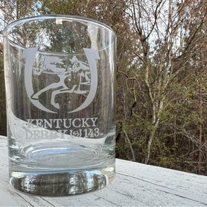 Kentucky Derby 143 Rocks Glass‎